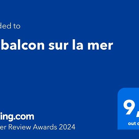 Un Balcon Sur La Mer 아작시오 외부 사진